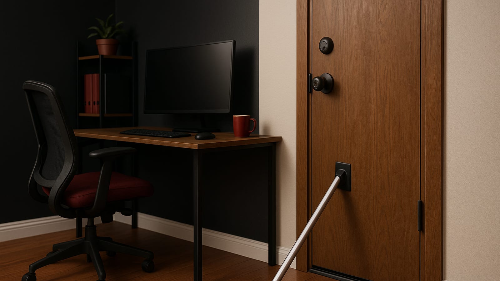 How to Secure Your Home Office with Door Reinforcement