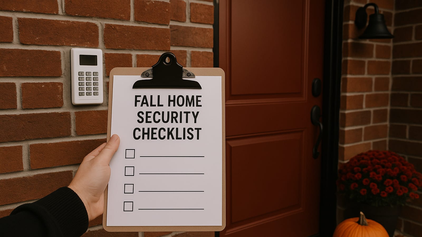 Fall Home Security Checklist: Prep Before the Holidays