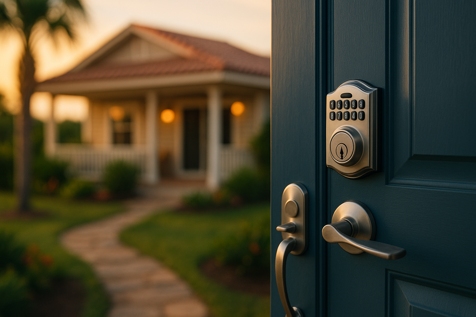 Vacation Home Security: How to Leave Your Door Protected