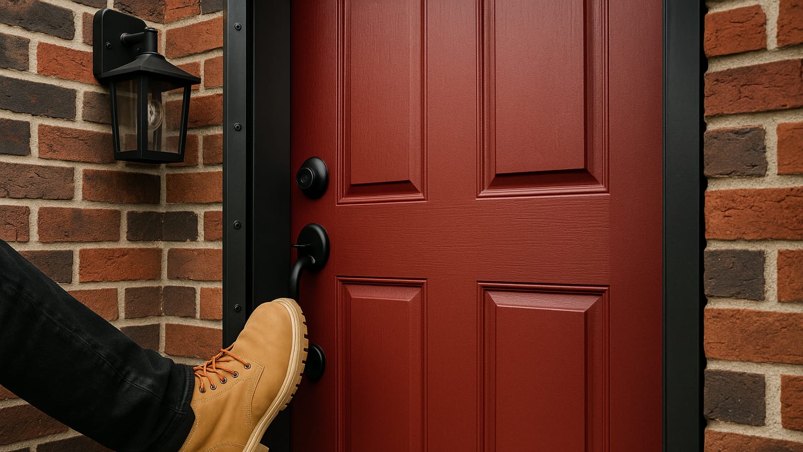 How to Stop Your Front Door From Being Kicked In (Without Replacing It)